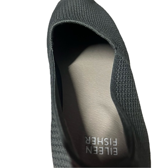 🌻NEW Eileen Fisher Gray Demi Recycled Stretch Knit Loafer Size 7 - Picture 9 of 12